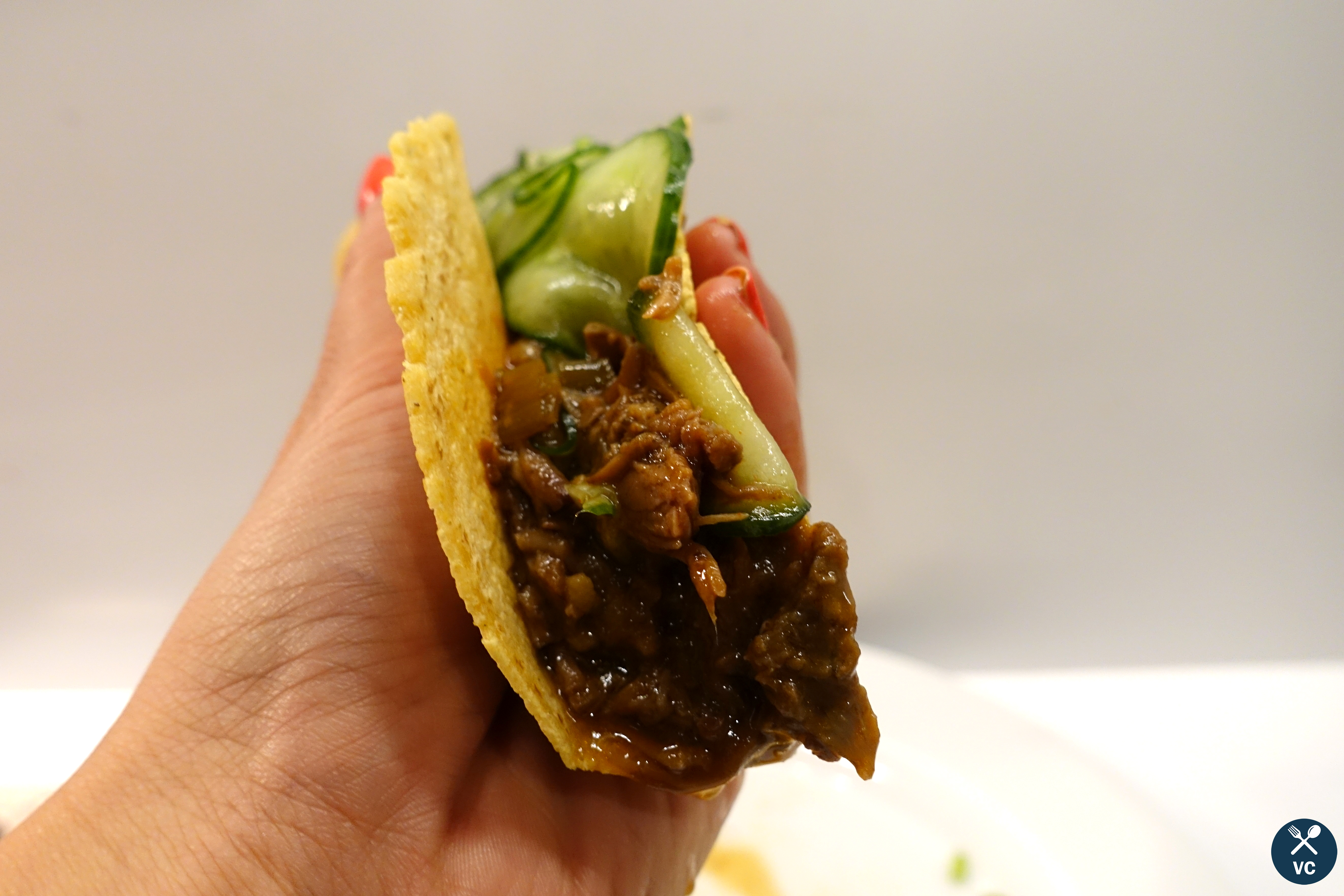 Slow Cooker Korean beef tacos (VC in the Kitchen)