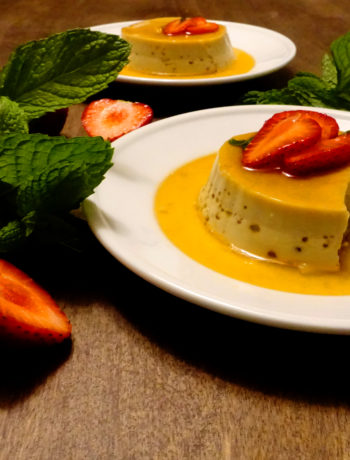 Coffee flan for Spanish dessert (VC in the Kitchen)