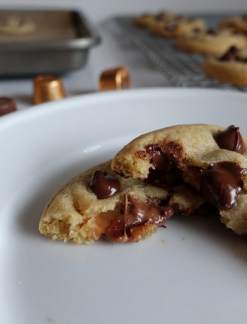 Sea Salt Rolo Stuffed Cookies (VC in the Kitchen)