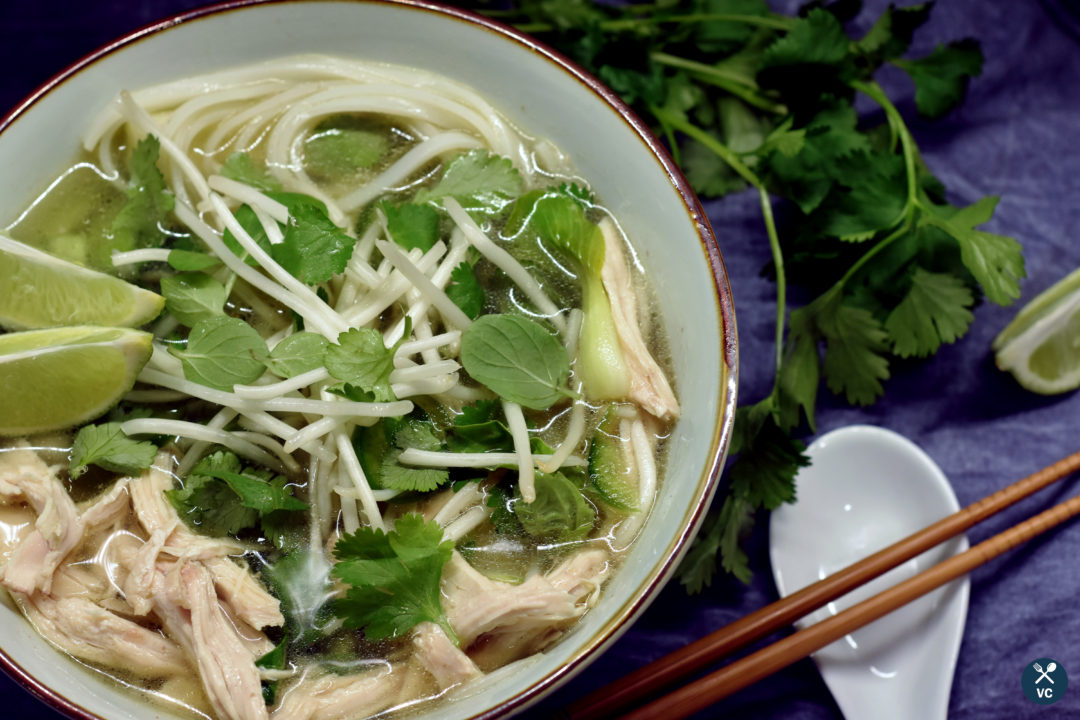 Instant Pot Chicken pho - pho ga (VCintheKitchen.com)