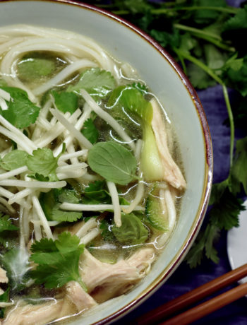 Instant Pot Chicken pho - pho ga (VCintheKitchen.com)