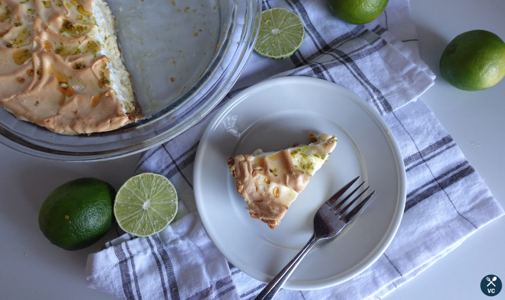 Lime Meringue Pie | VCintheKitchen.com